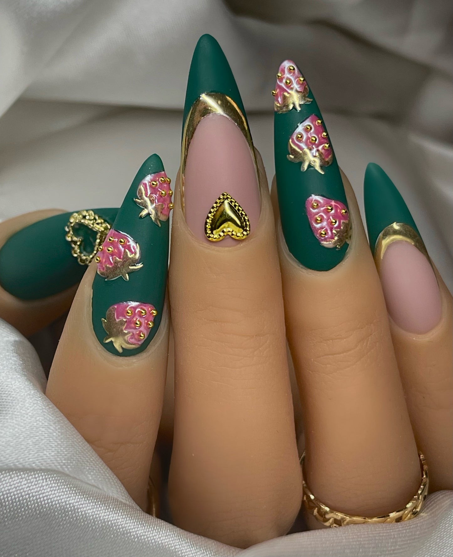 Strawberry Luxe -Green